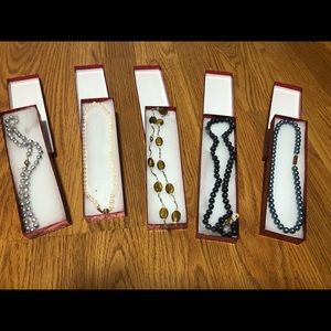 Necklaces/ stud earrings